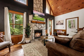 Spring Break Sale Hot Tub Fireplace Creek Fire pit View